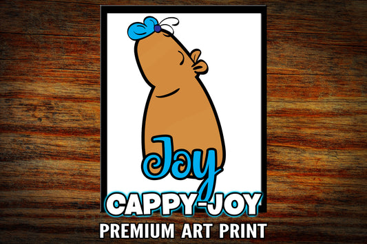 "Cappy-Joy" Art Print