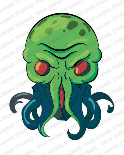 "Corp-Thulhu" Art Print