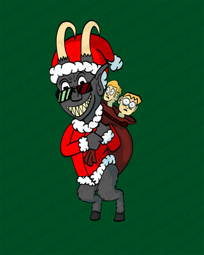 "Krampus the GOAT" Art Print