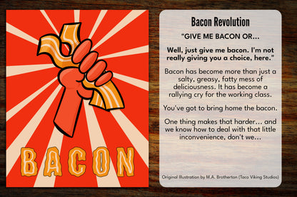 "Bacon Revolution" Art Print