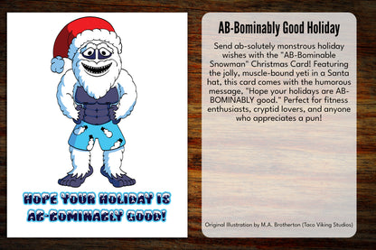 "Ab-bominable" Bookmark