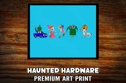 "Haunted Hardware" Art Print