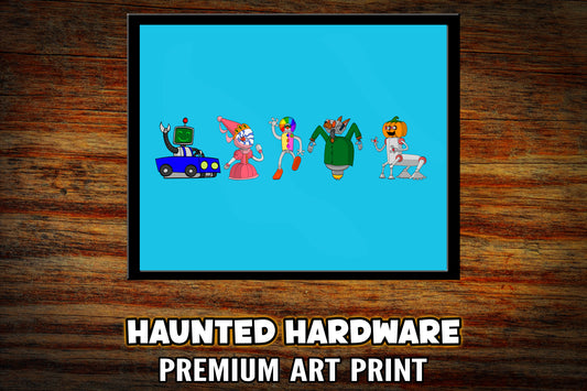 "Haunted Hardware" Art Print