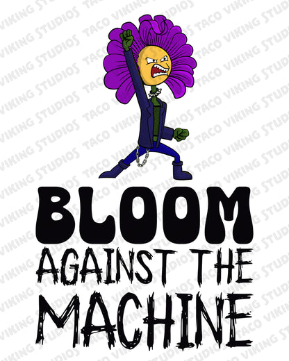 "Bloom Against the Machine" Art Print
