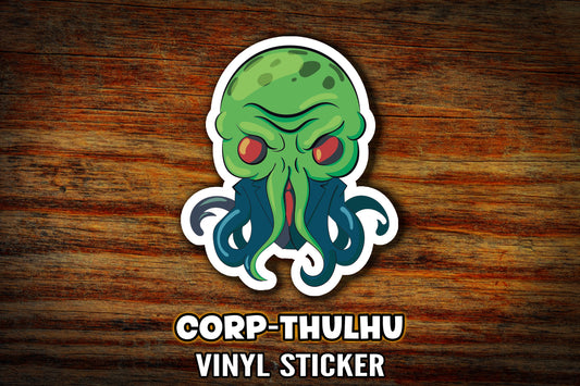 "Corp-Thulu" 3 Inch Vinyl Sticker