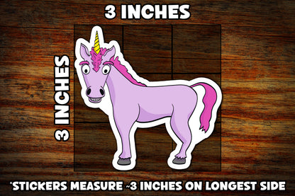 "Derpicorn" Vinyl Sticker