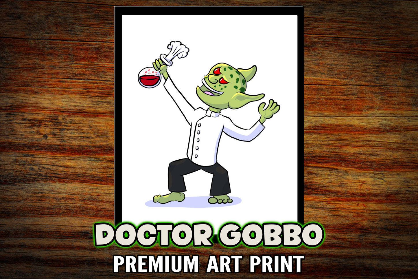 "Doctor Gobbo" Art Print
