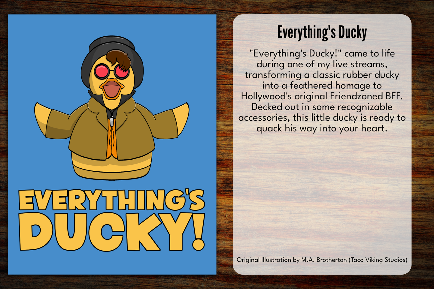 "Everything's Ducky" Bookmark
