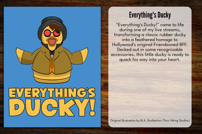 "Everything's Ducky" Bookmark