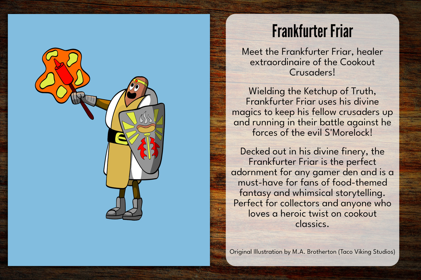 "Frankfurter Friar" Art Print