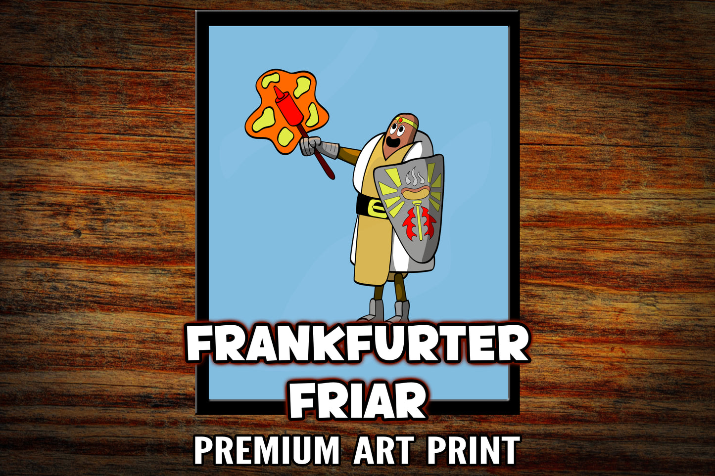 "Frankfurter Friar" Art Print
