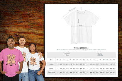 "Hugging Hogs" Graphic Tee