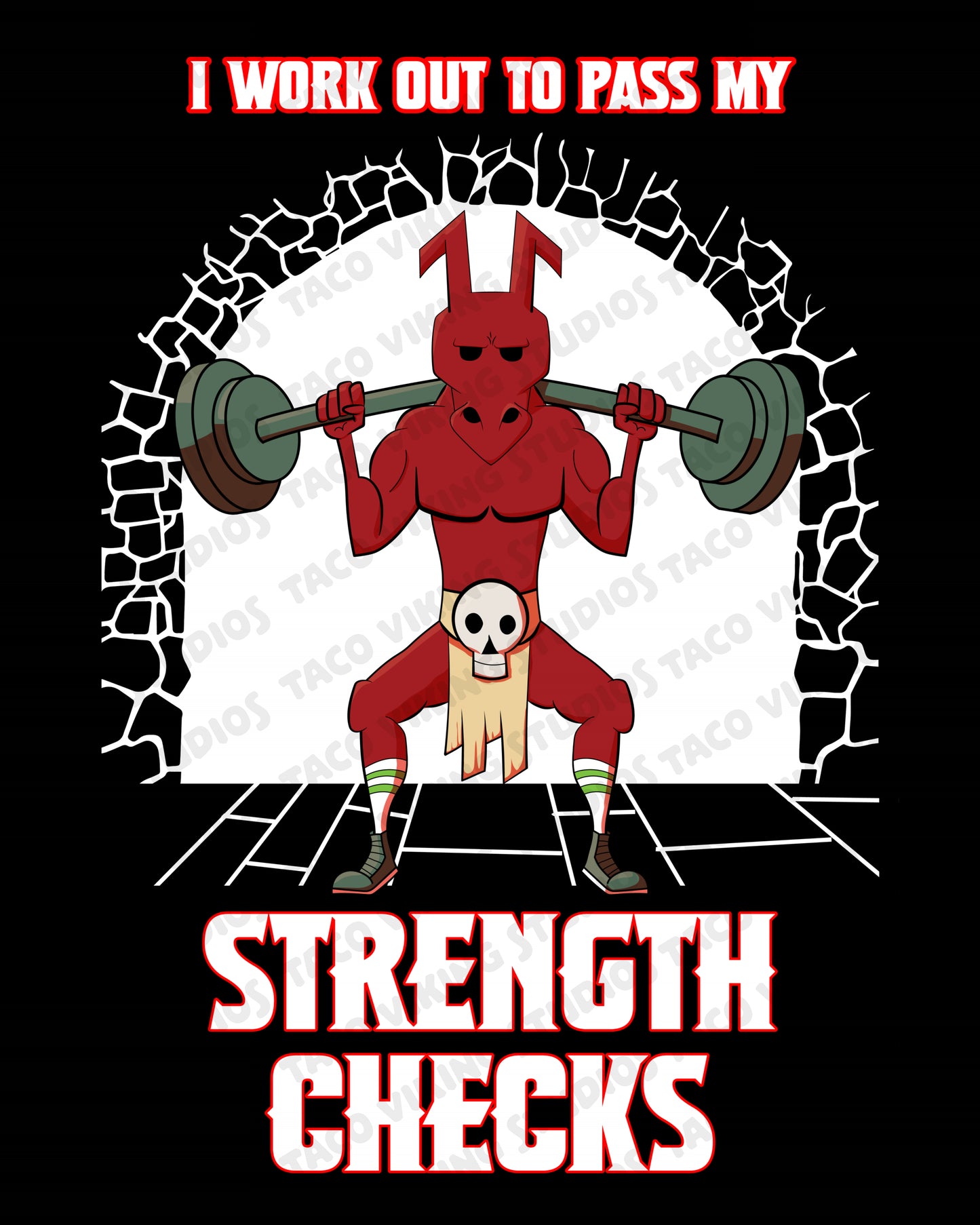 "Strength Checks" Art Print