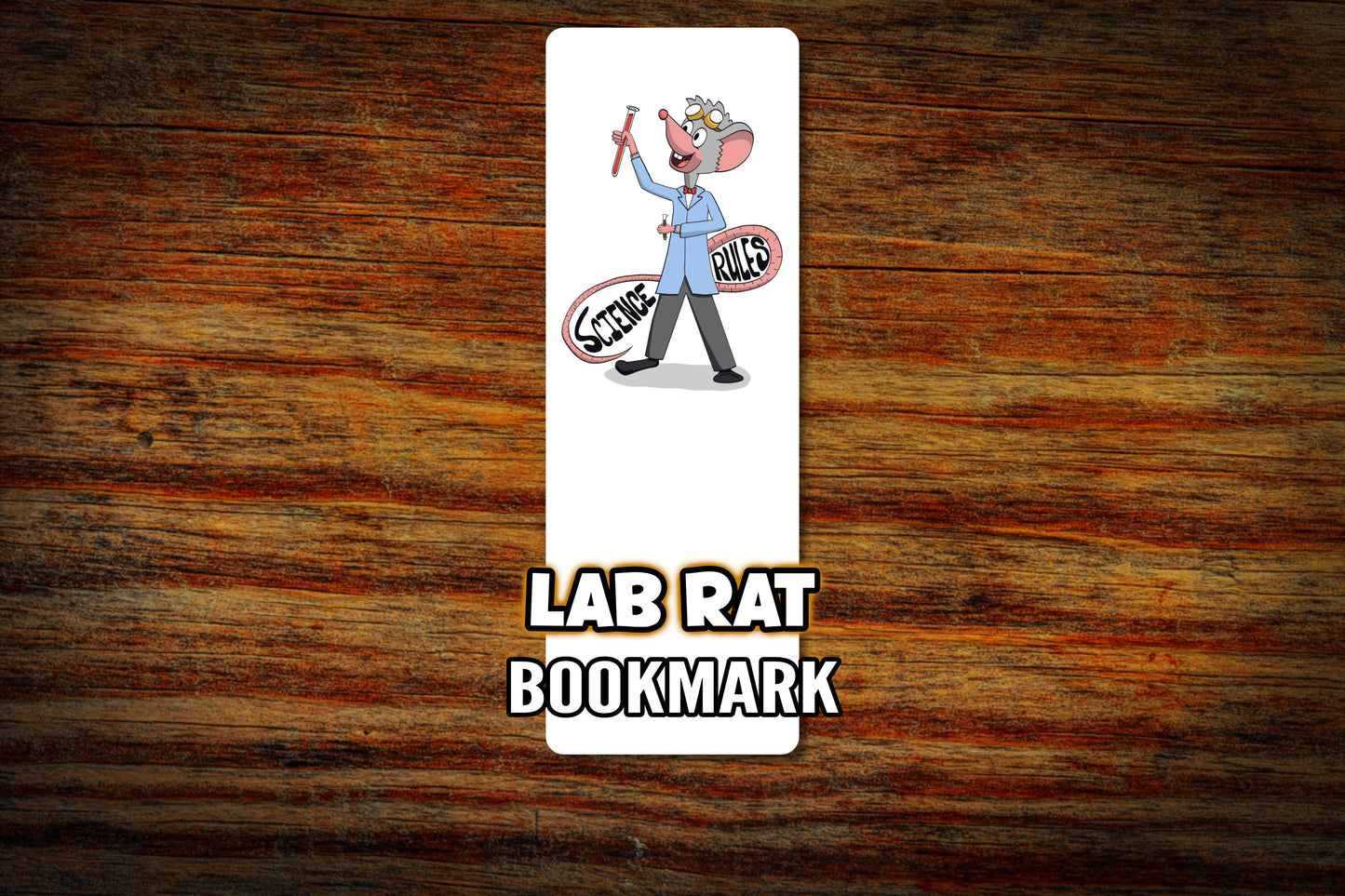 "Lab Rat" Bookmark