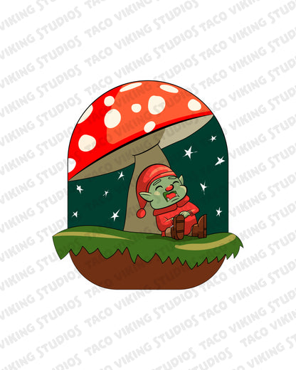 "Mushroom Dreams" Art Print