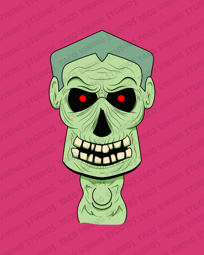 "Neon Death" Art Print