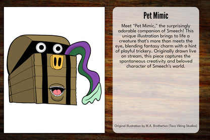 "Pet Mimic" Vinyl Sticker
