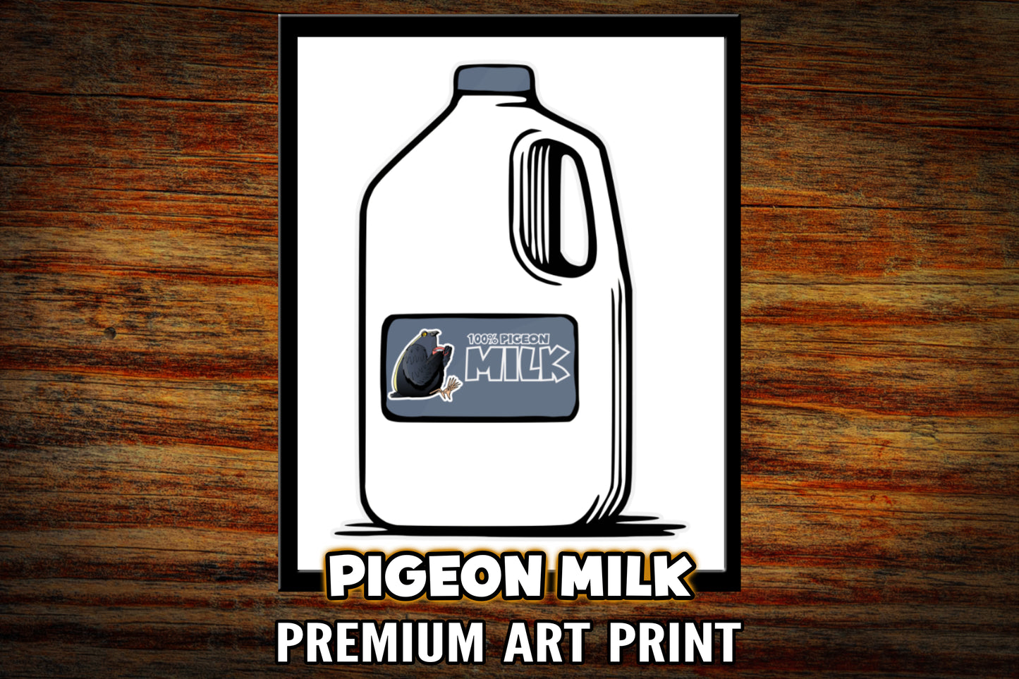 "Pigeon Milk" Art Print