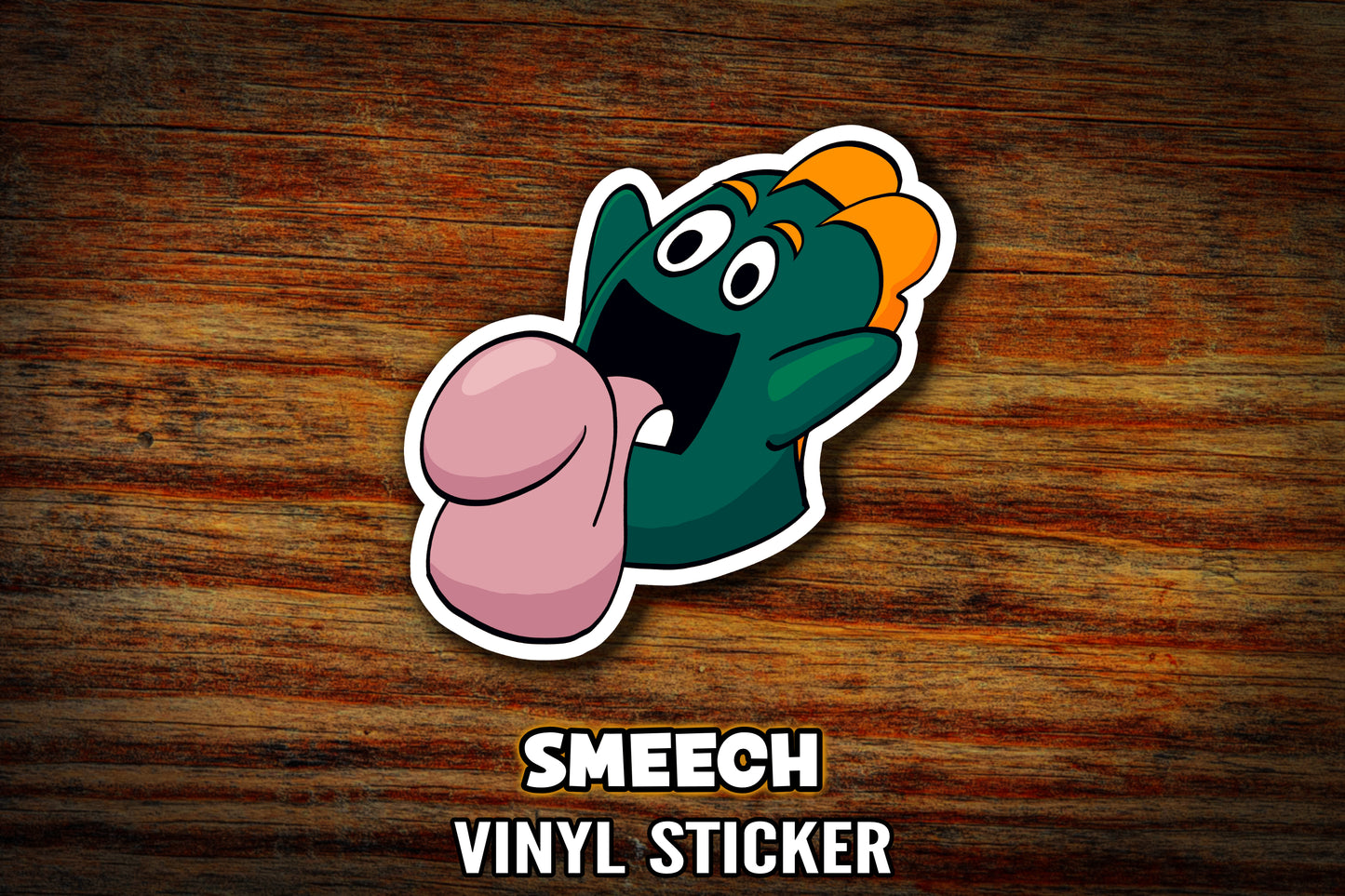 "Smeech the Gumdrop Goblin" Vinyl Sticker