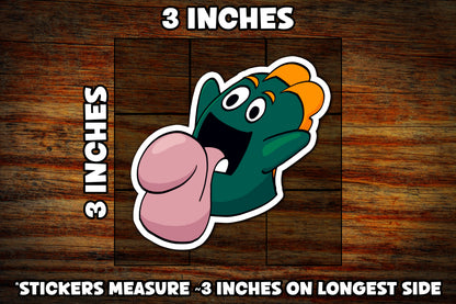 "Smeech the Gumdrop Goblin" Vinyl Sticker