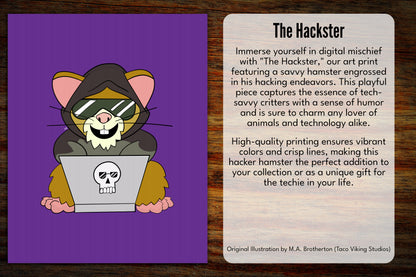 "Hackster" Vinyl Sticker