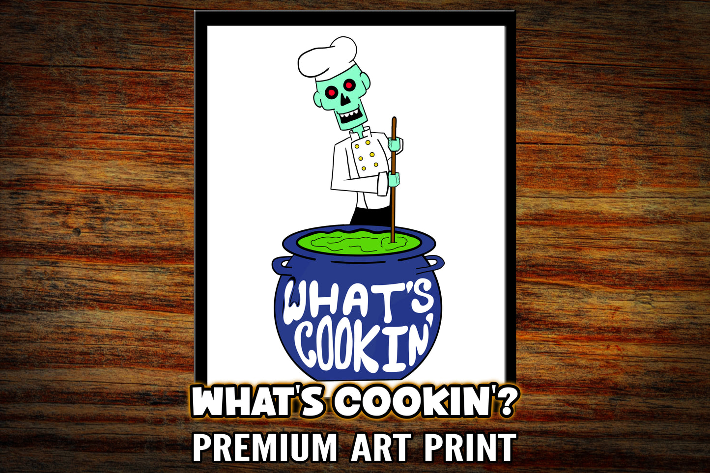 "What's Cooking?" Art Print